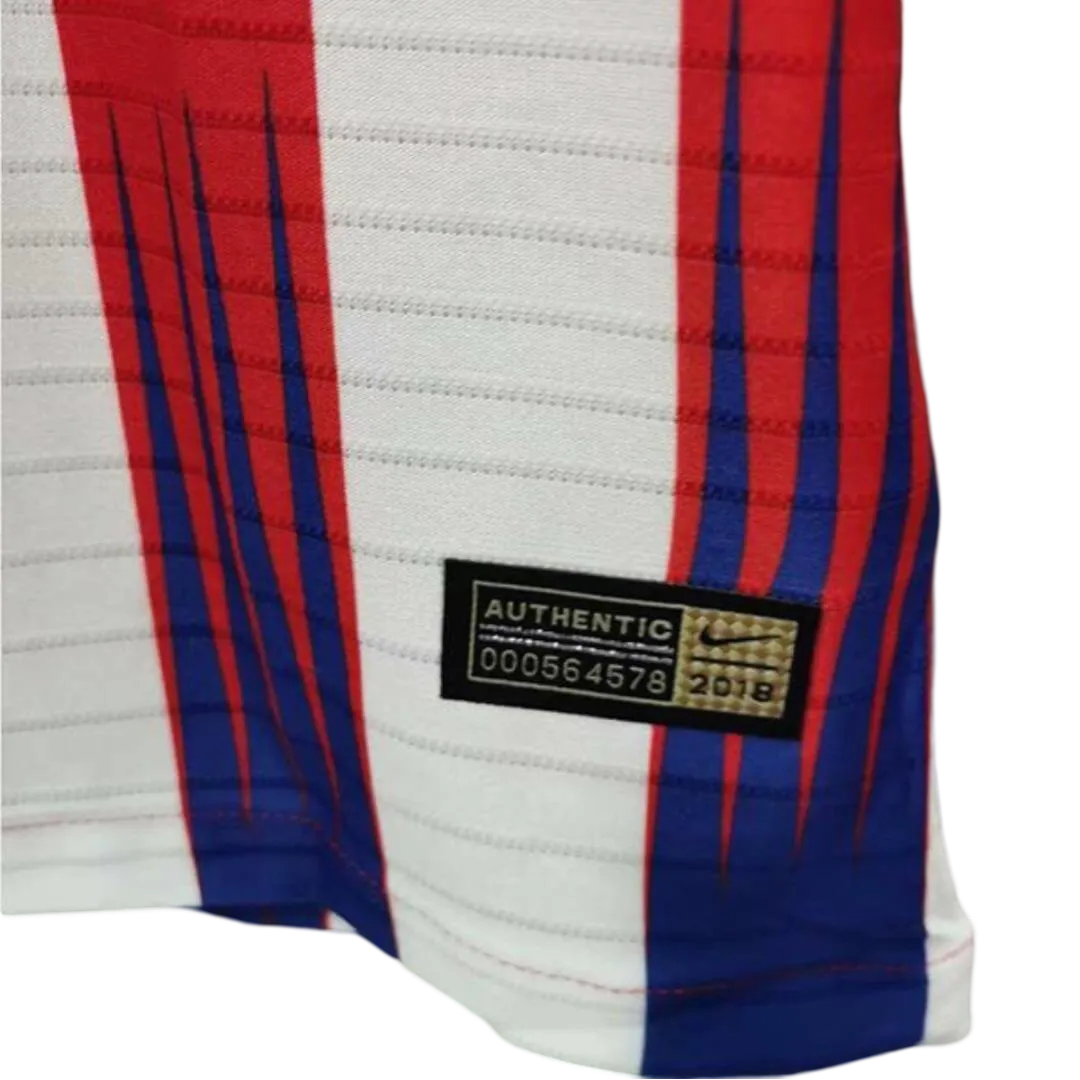 2018/2019 Atletico Madrid Plus500 - Home Vapormatch Retro Kit - ClassicKits433