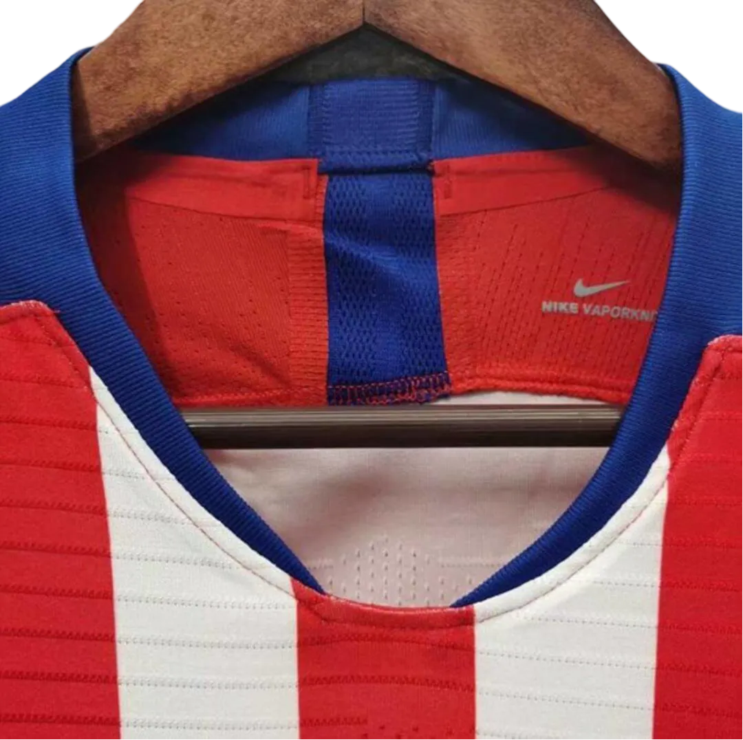 2018/2019 Atletico Madrid Plus500 - Home Vapormatch Retro Kit - ClassicKits433