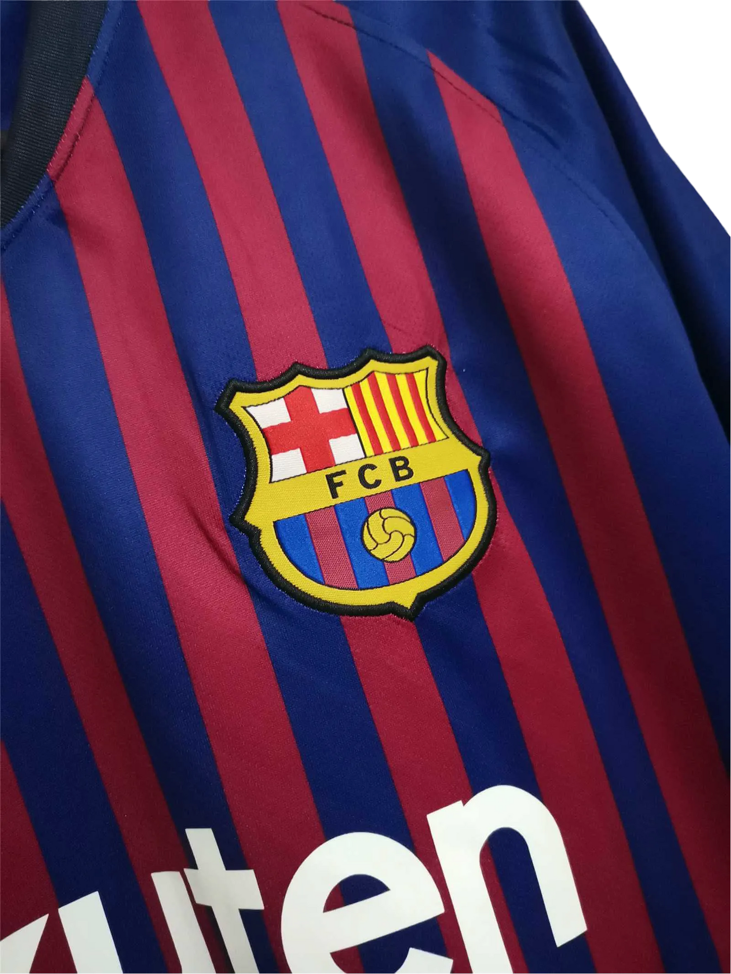 2018/2019 FC Barcelona RAKUTEN - Home Retro kit