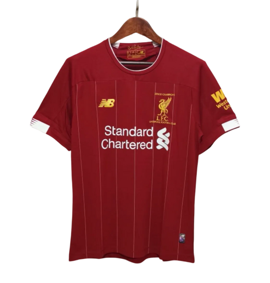 2019/2020 IiverpooI Standard Chartered - Home EPL champion version Retro Kit - ClassicKits433