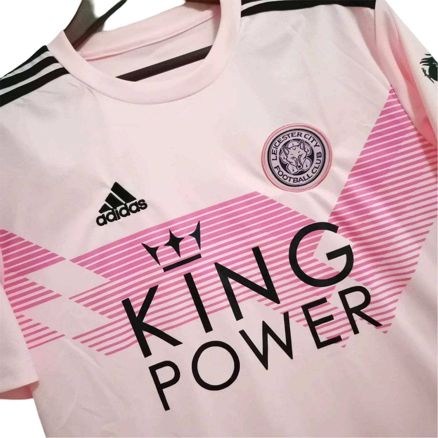 2019/2020 Leicester City King Power - Away Pink Retro Kit - ClassicKits433