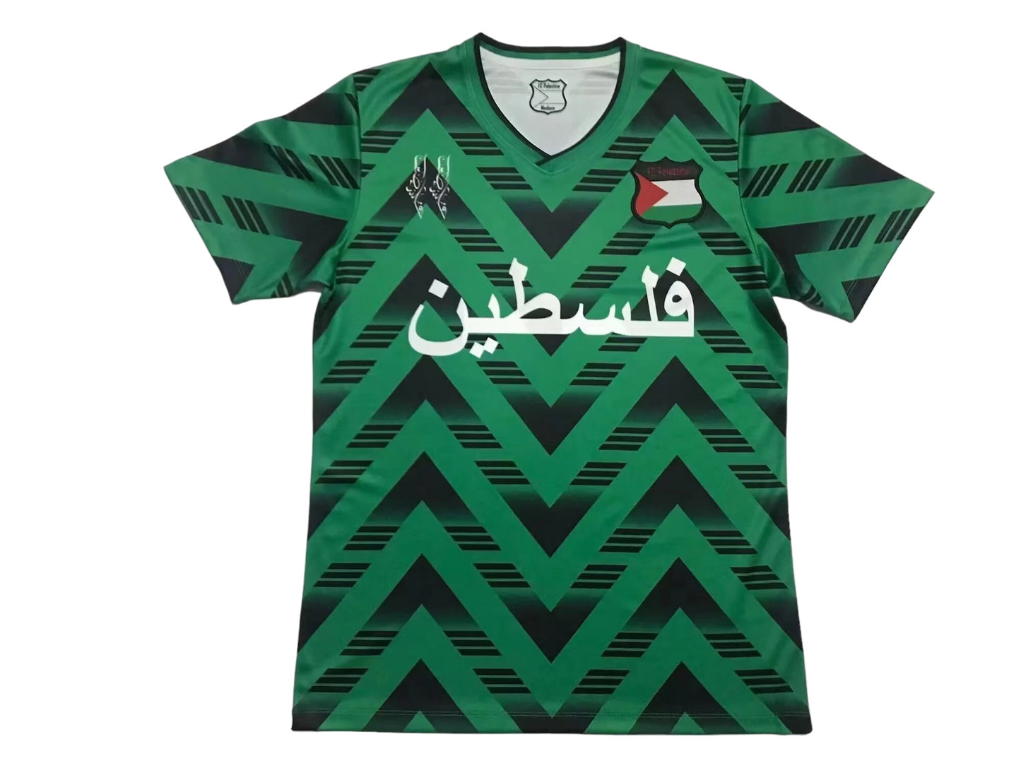 2024 Palestine Special Green & Black Kit - ClassicKits433