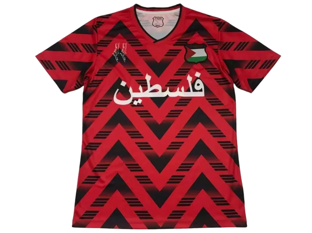 2024 Palestine Special Red & Black Kit - ClassicKits433