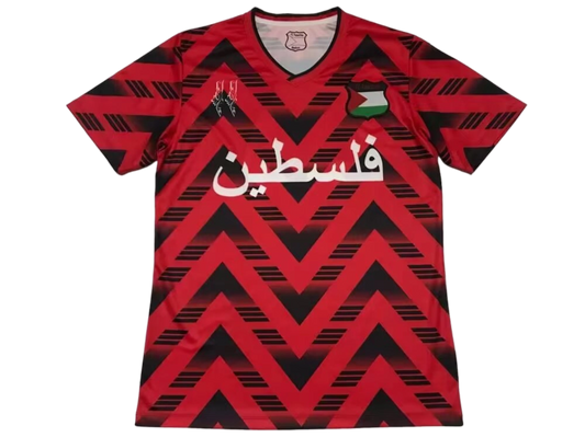 2024 Palestine Special Red & Black Kit - ClassicKits433