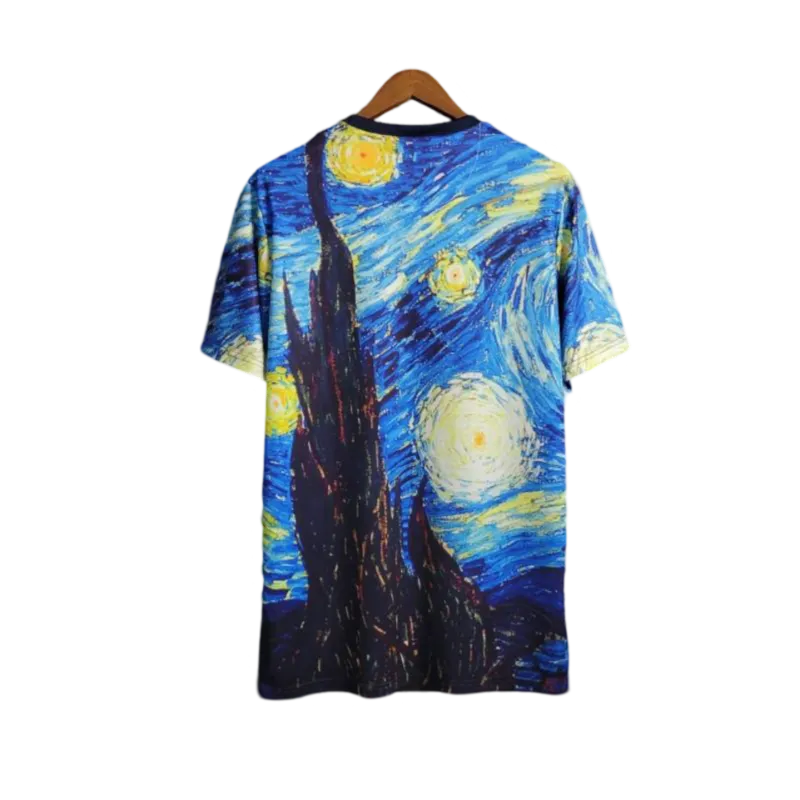 23/24 AJAX x Vincent Van Gogh Oil Painting Starry Night - Fan version