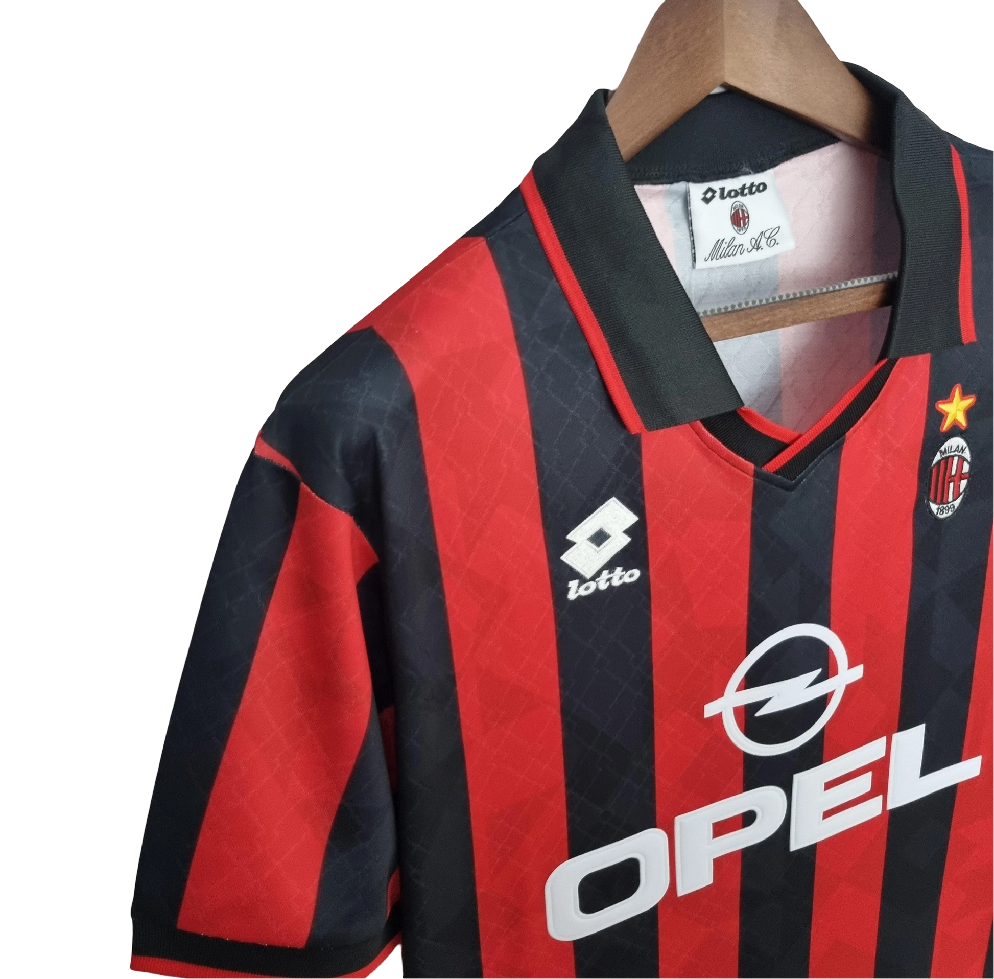 1995/1996 AC Milan Home Retro Kit - ClassicKits433