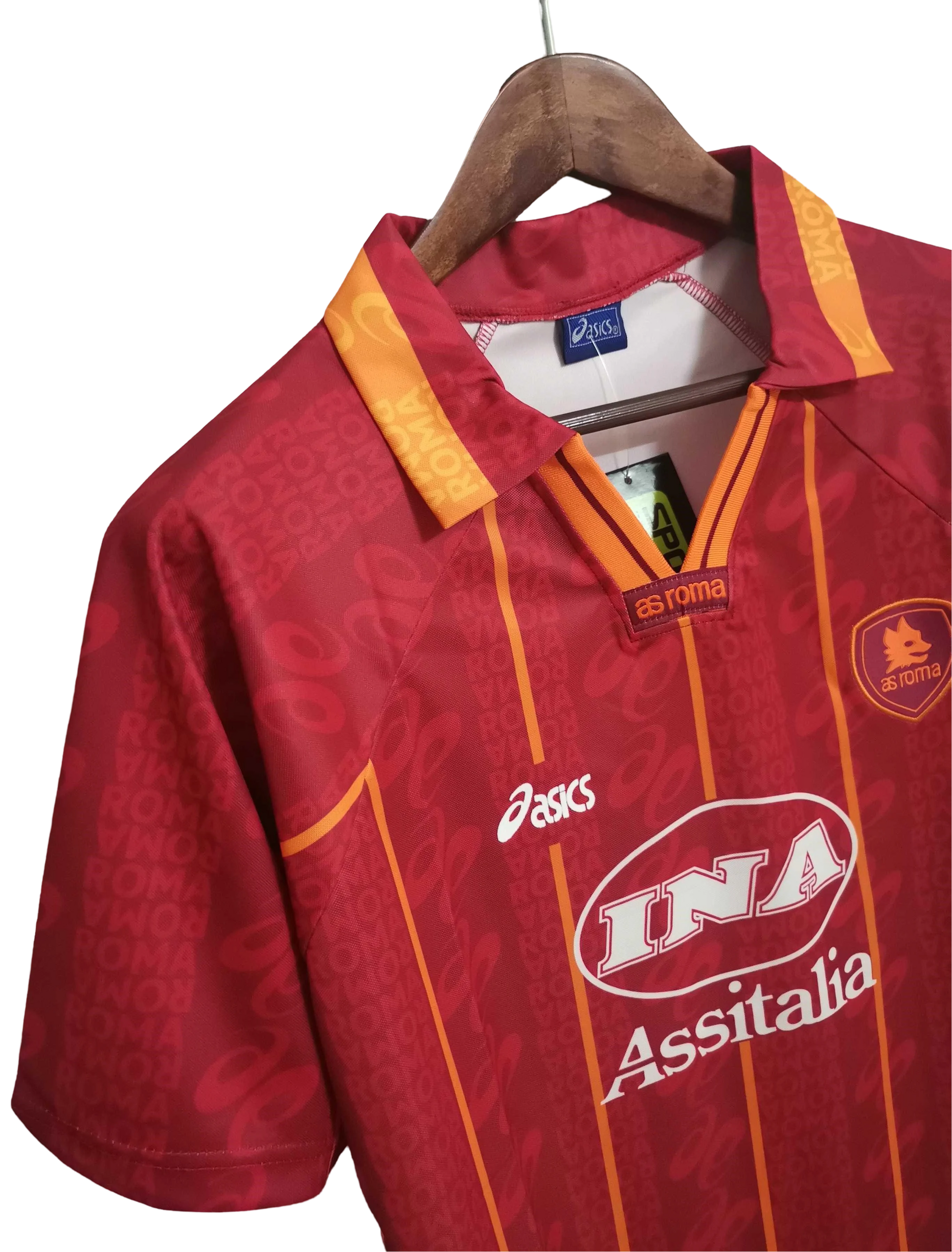 1996/1997 AS ROMA Home Retro Kit - ClassicKits433