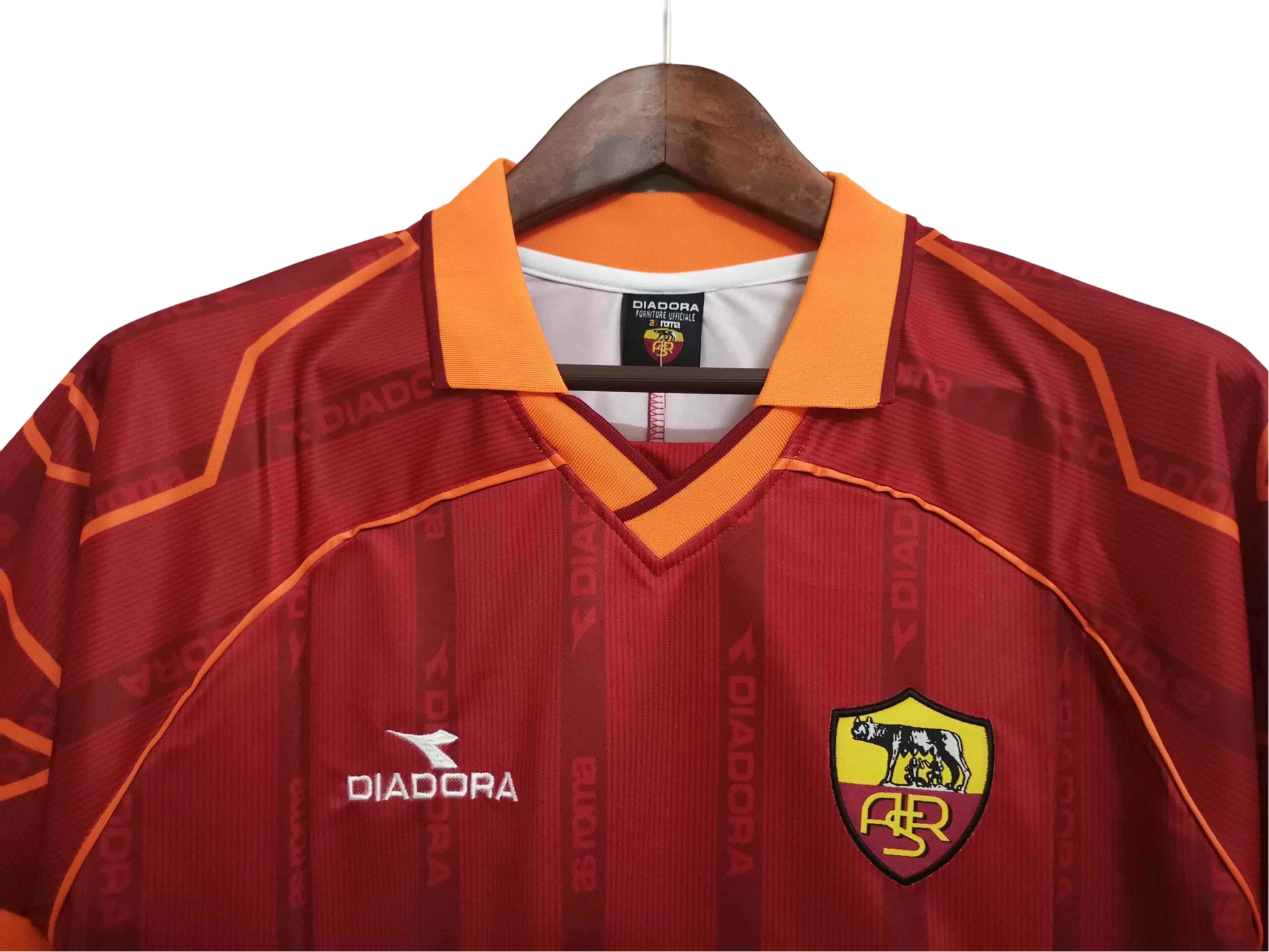 1999/2000 AS ROMA Home Retro Kit - ClassicKits433