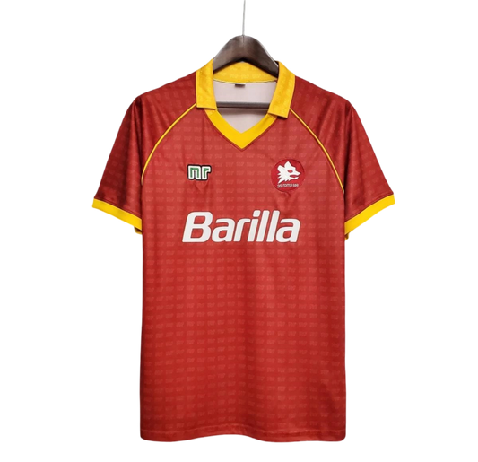 1990/1991 AS ROMA Home Retro Kit - ClassicKits433