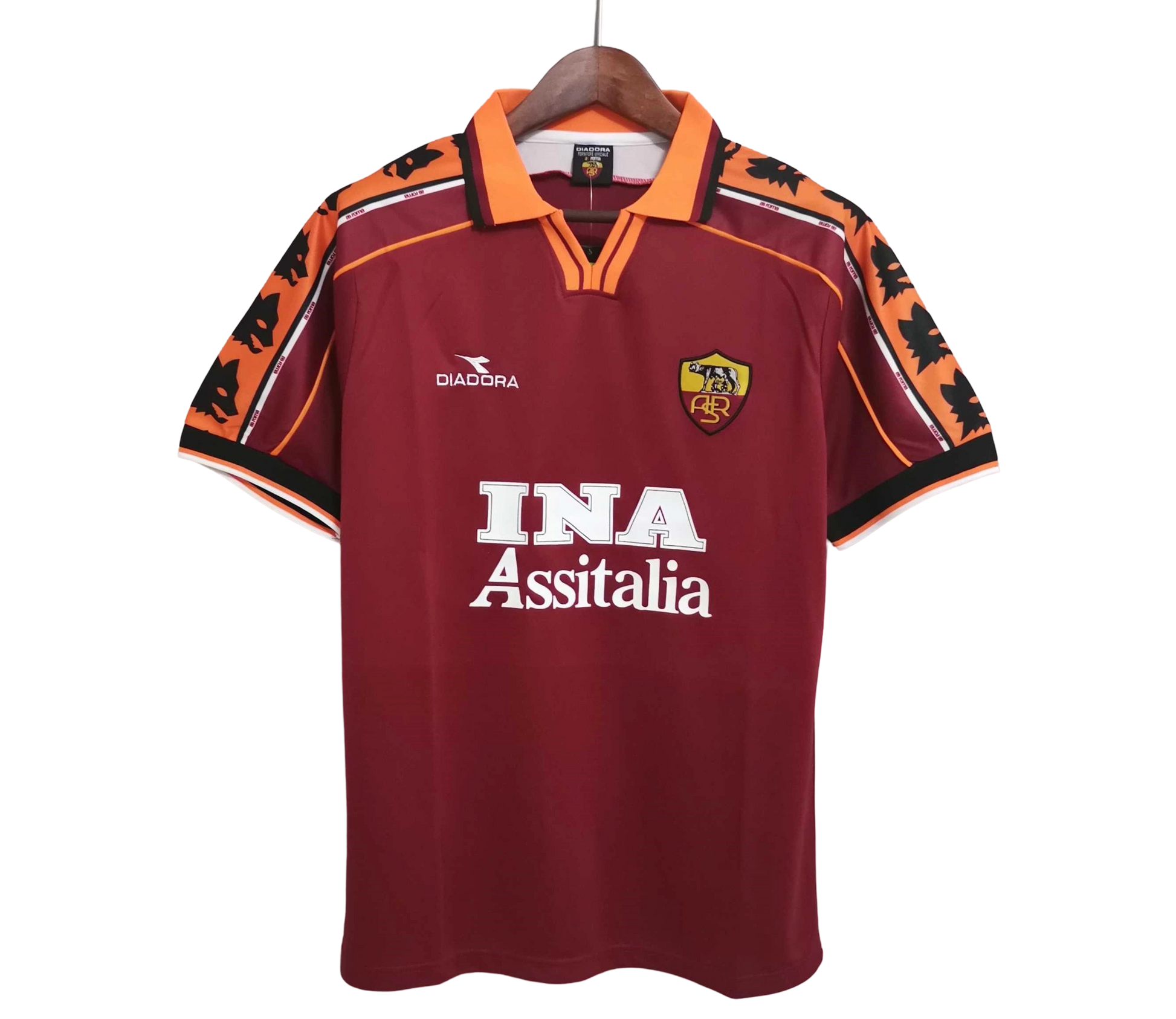 1998/99 AS ROMA Home Retro Kit - ClassicKits433