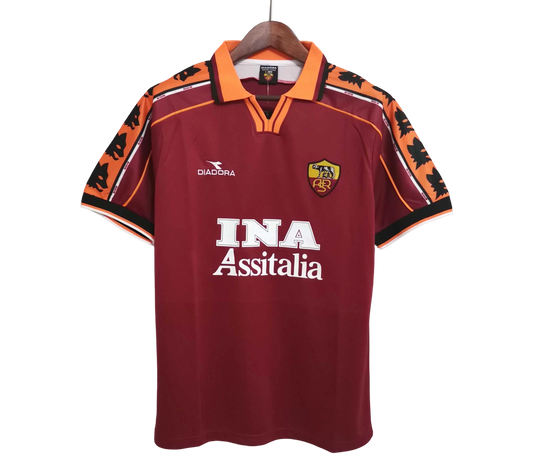 1998/99 AS ROMA Home Retro Kit - ClassicKits433