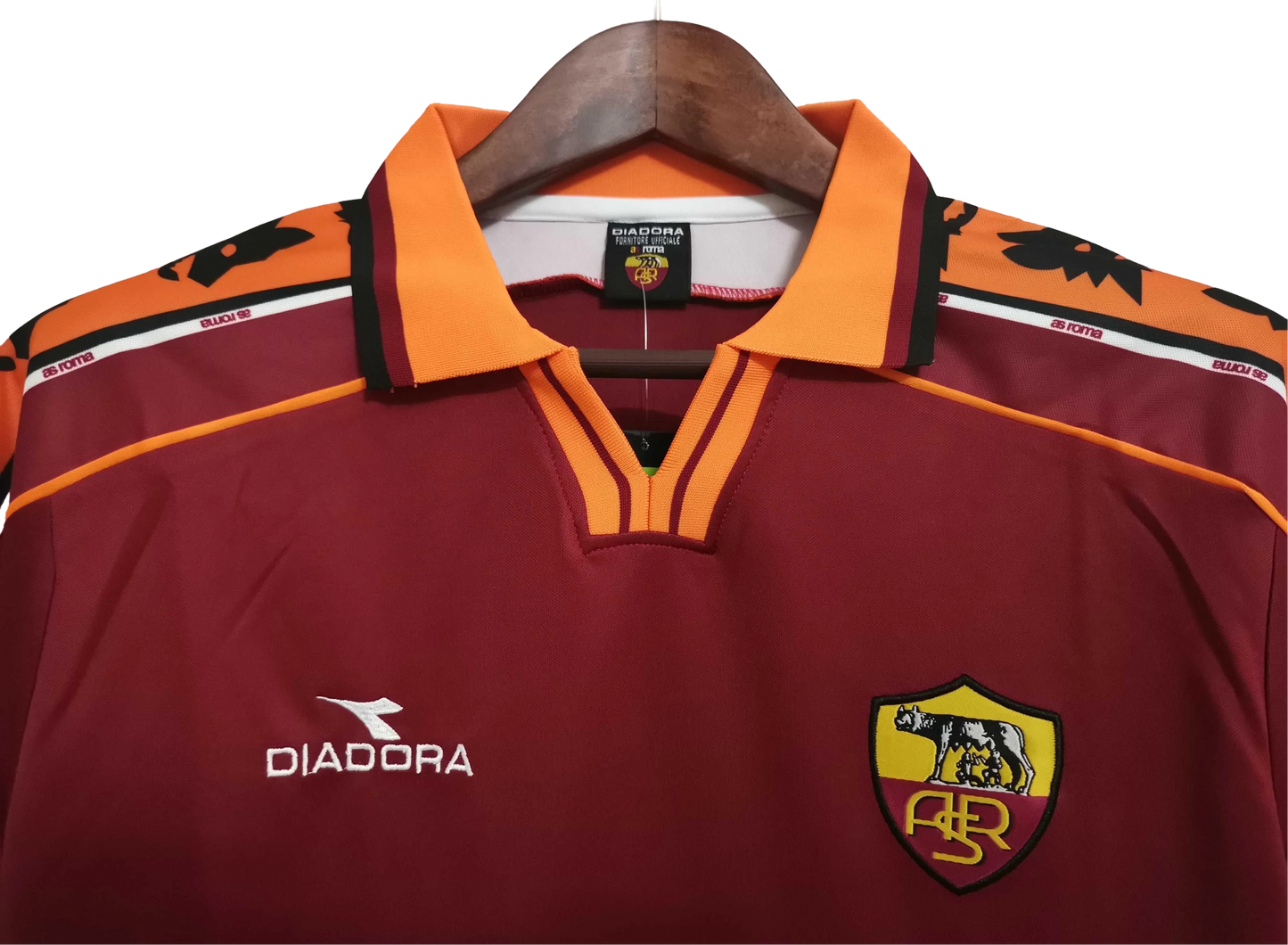 1998/99 AS ROMA Home Retro Kit - ClassicKits433