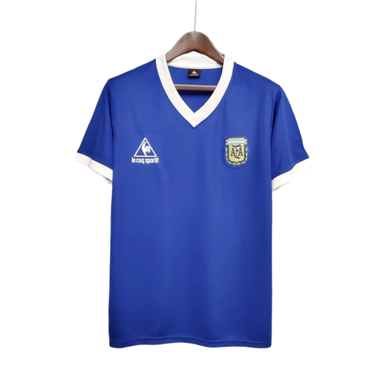 1986 Argentina World cup Away kit - ClassicKits433