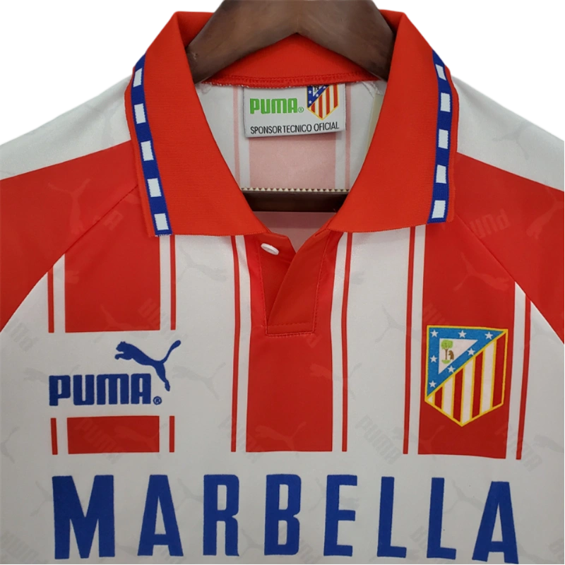 1994/95 Atletico Madrid Home Kit - ClassicKits433