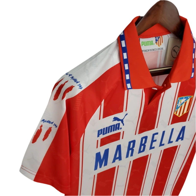 1994/95 Atletico Madrid Home Kit - ClassicKits433