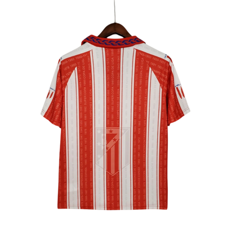 1995/96 Atletico Madrid Home Kit - ClassicKits433