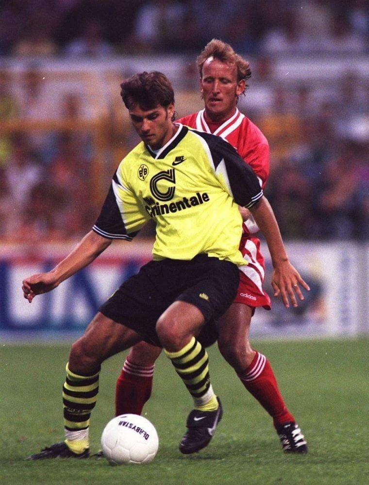 1995/96 Borussia Dortmund Home Retro Kit - ClassicKits433