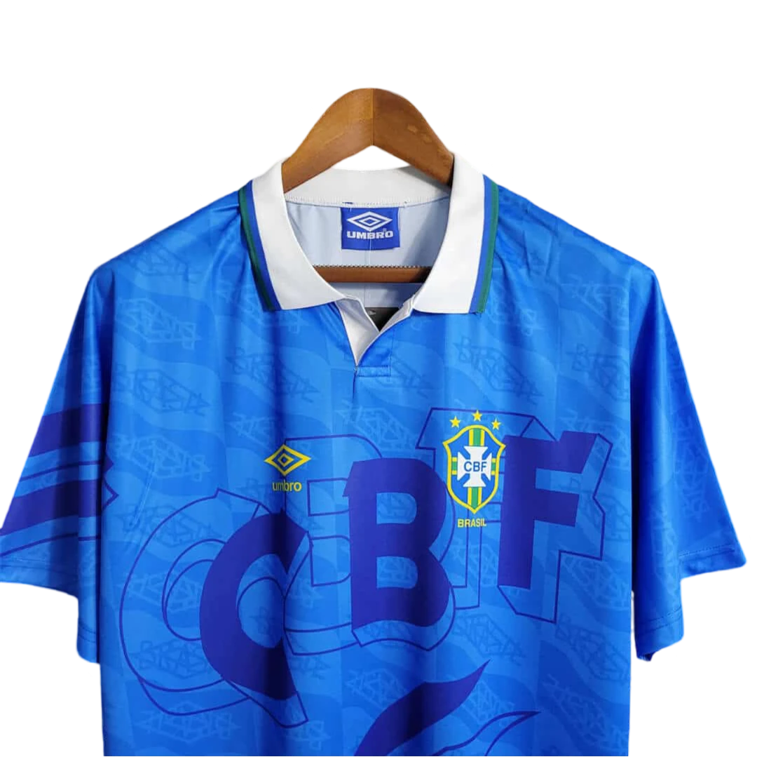 1992/1993 Brazil Away Retro Kit - ClassicKits433