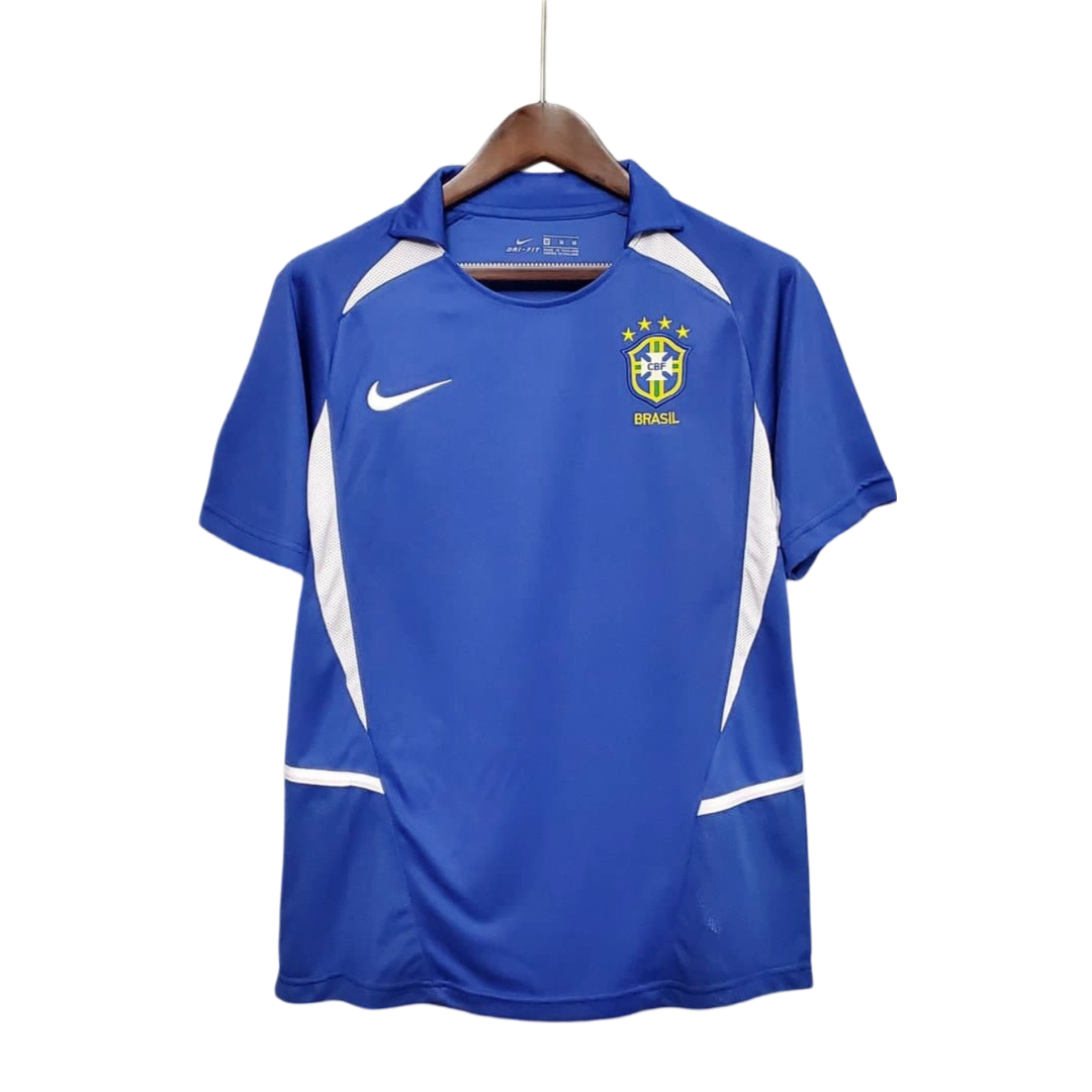 2002 Brazil World Cup Away Retro Kit - ClassicKits433