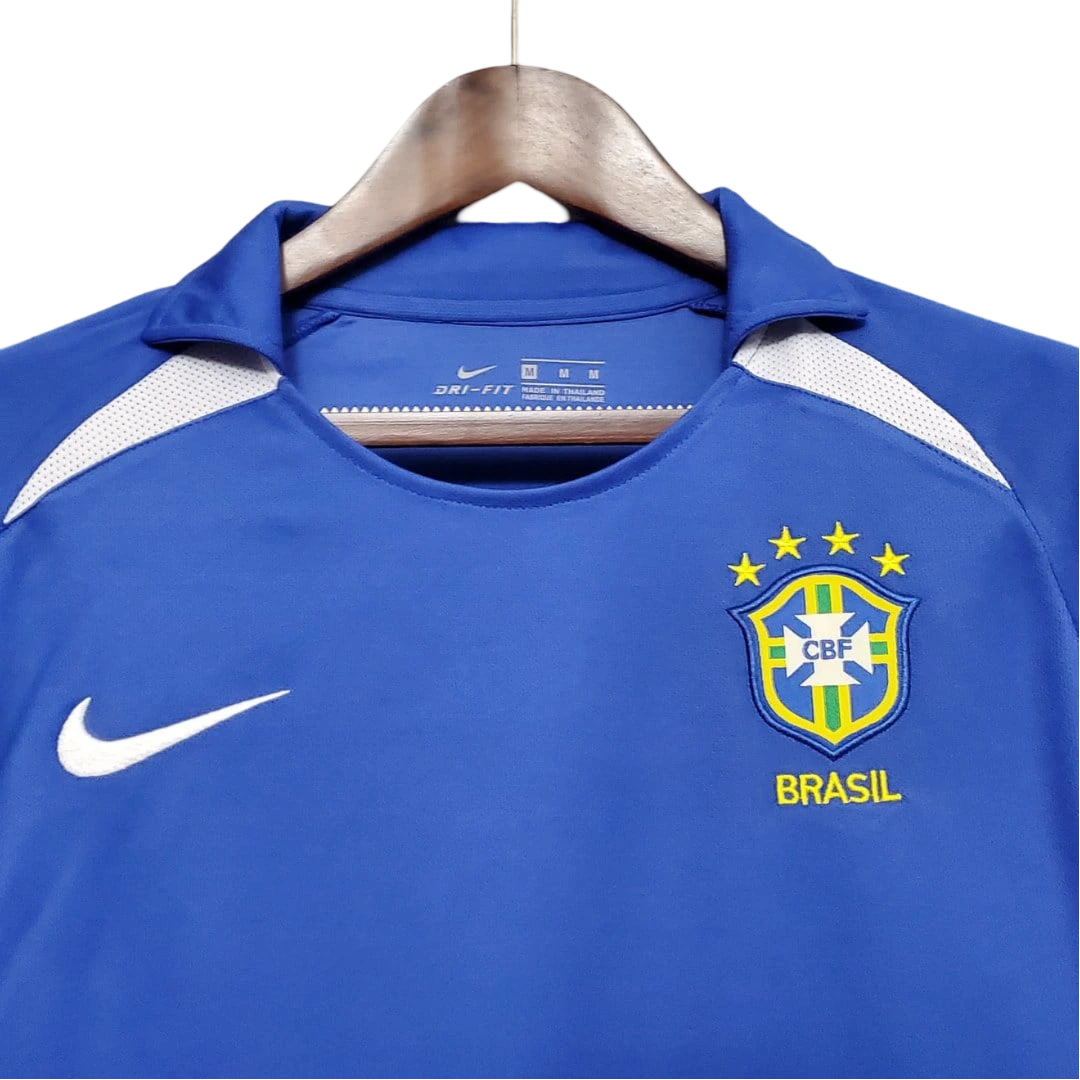 2002 Brazil World Cup Away Retro Kit - ClassicKits433