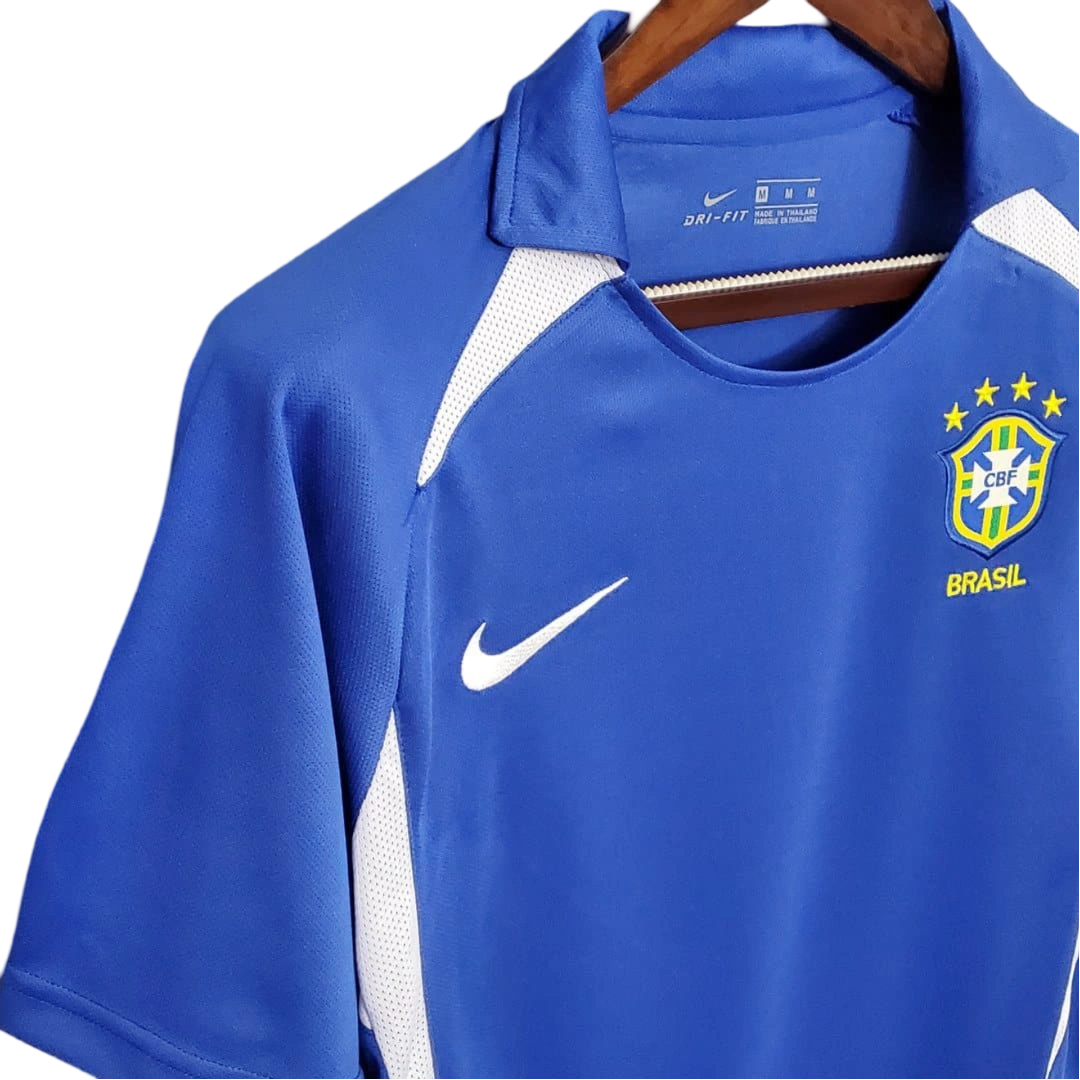 2002 Brazil World Cup Away Retro Kit - ClassicKits433