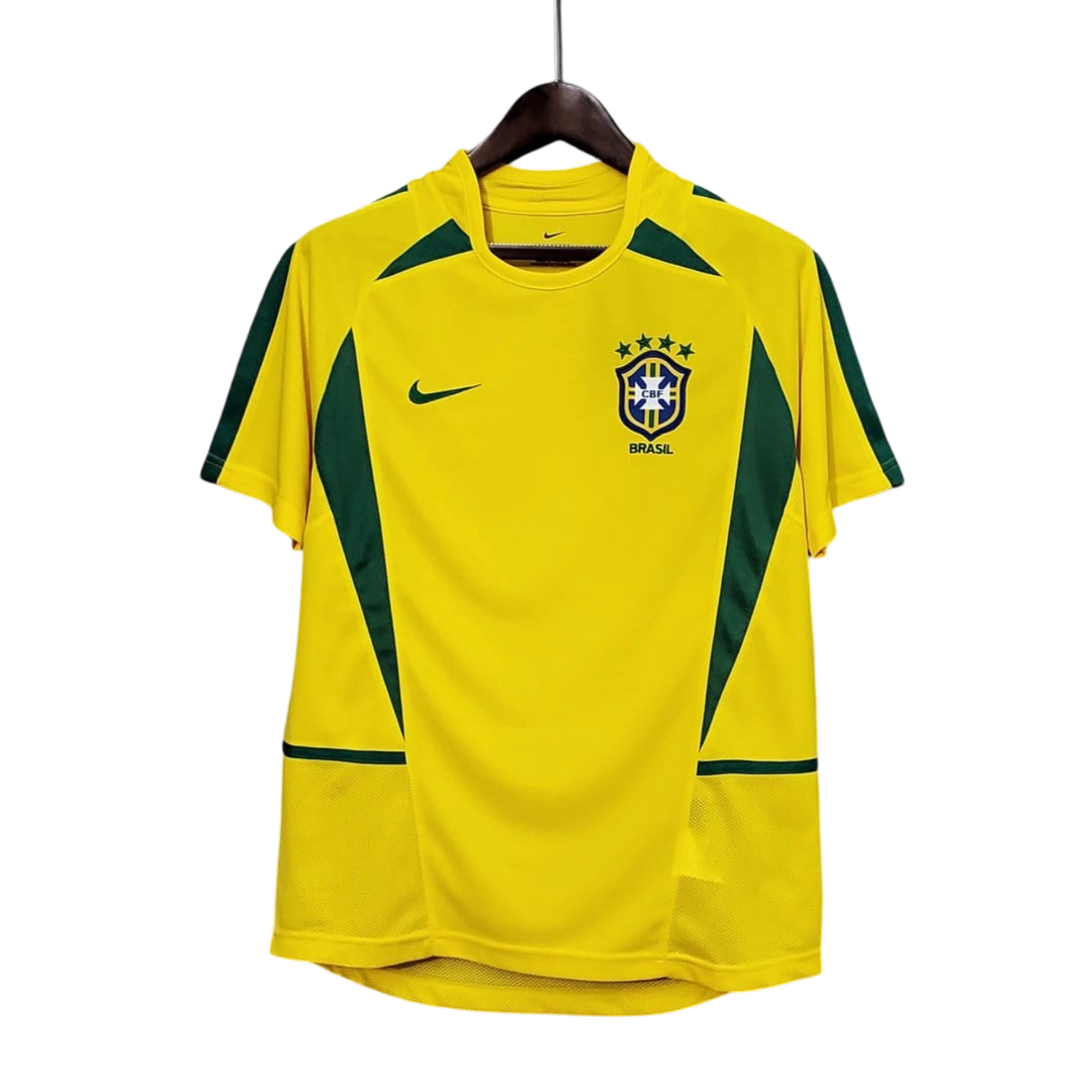 2002 Brazil World Cup Home Retro Kit - ClassicKits433