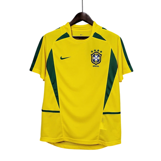 2002 Brazil World Cup Home Retro Kit - ClassicKits433