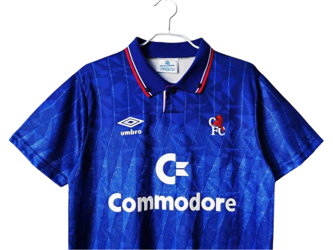 1989/91 Chelsea Home Retro Kit - ClassicKits433