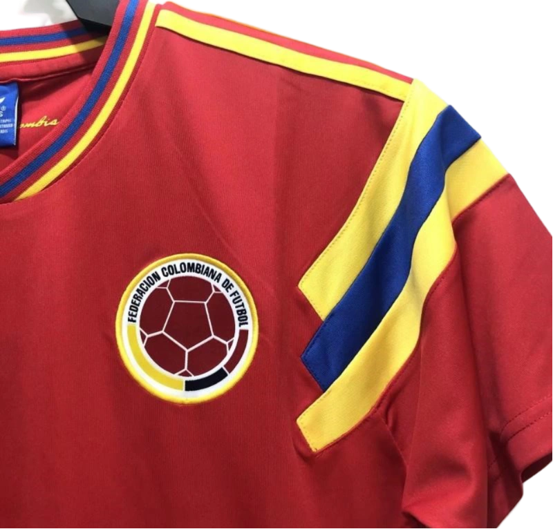 1990/1991 Colombia Away Retro Kit - ClassicKits433