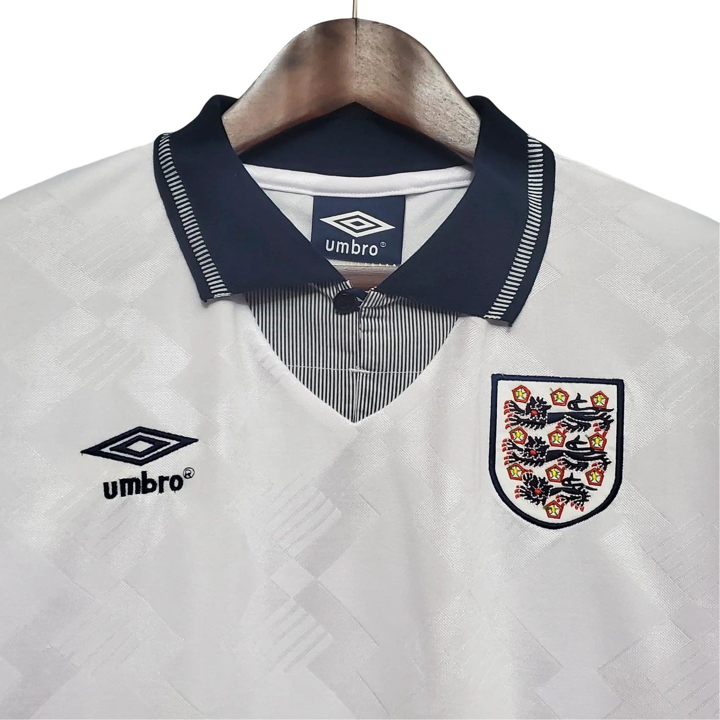 1990/1991 England Home Retro Kit - ClassicKits433