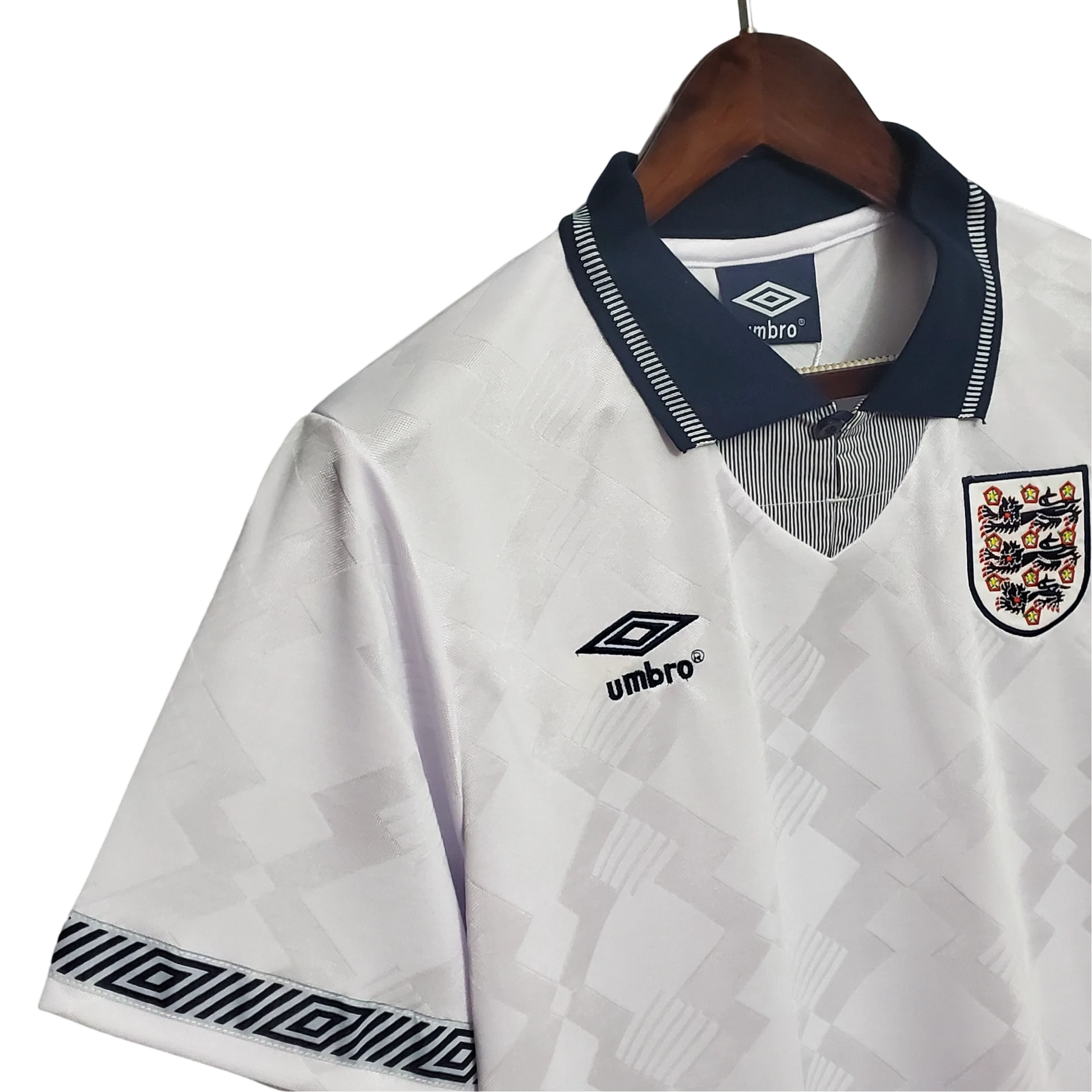 1990/1991 England Home Retro Kit - ClassicKits433