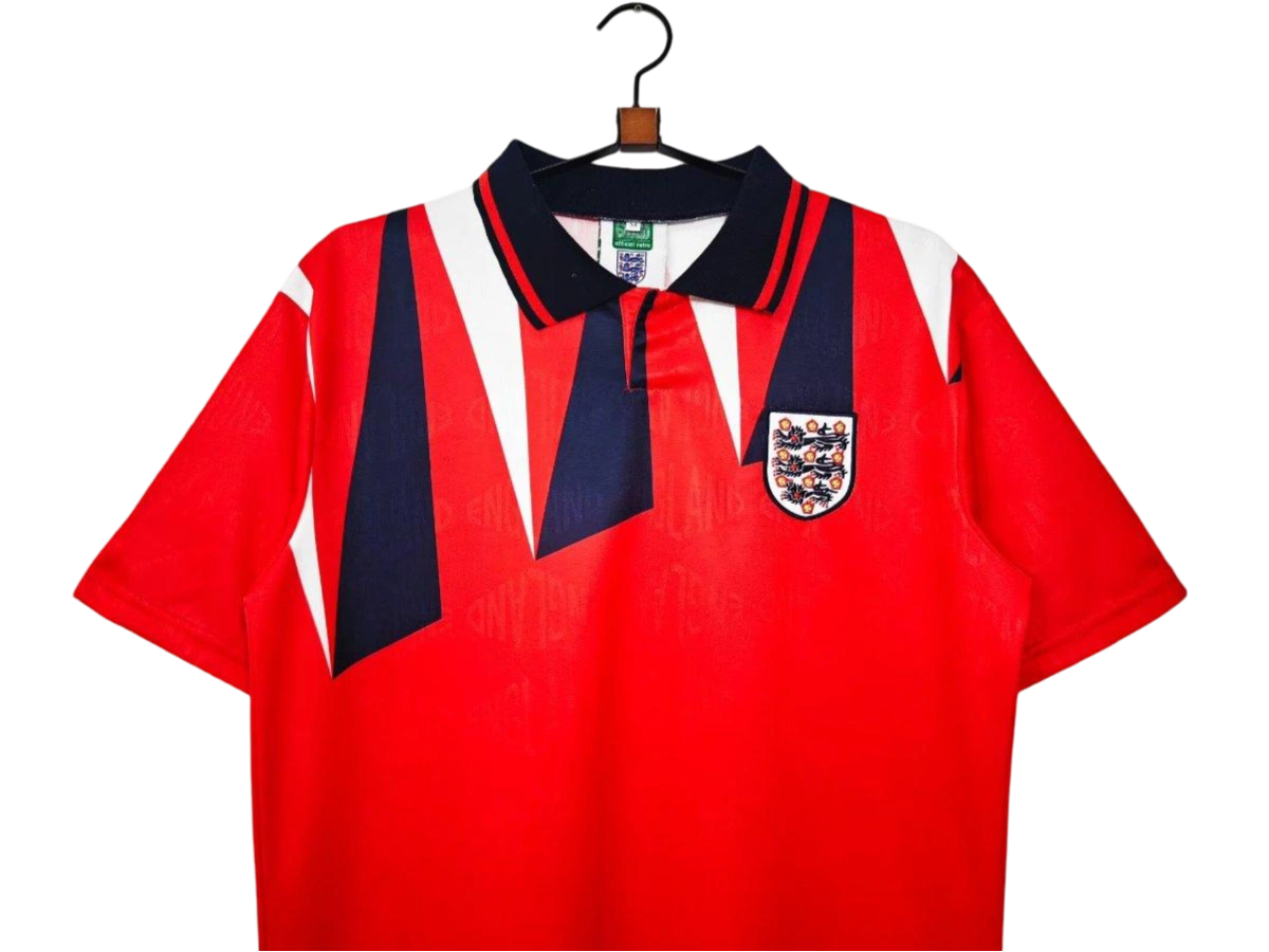 1992/1993 England Away Retro Kit - ClassicKits433