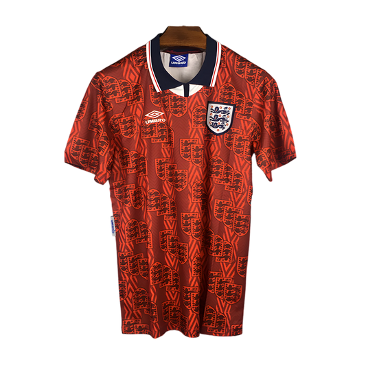 1994/1995 England Red Away Retro Kit - ClassicKits433