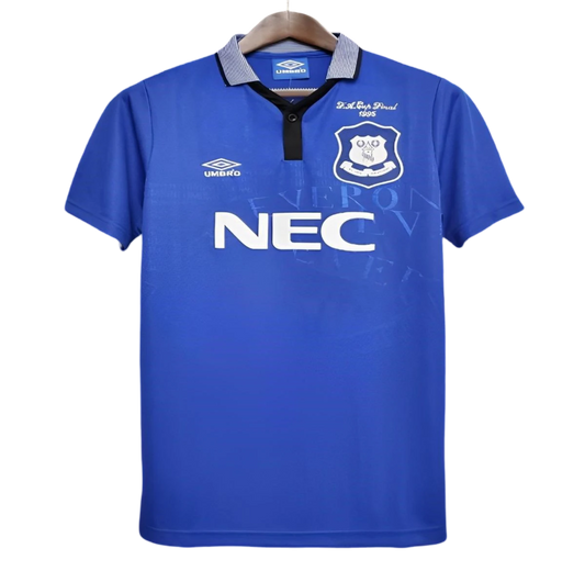 1994/1995 Everton Home FA Cup Final Retro Kit - ClassicKits433