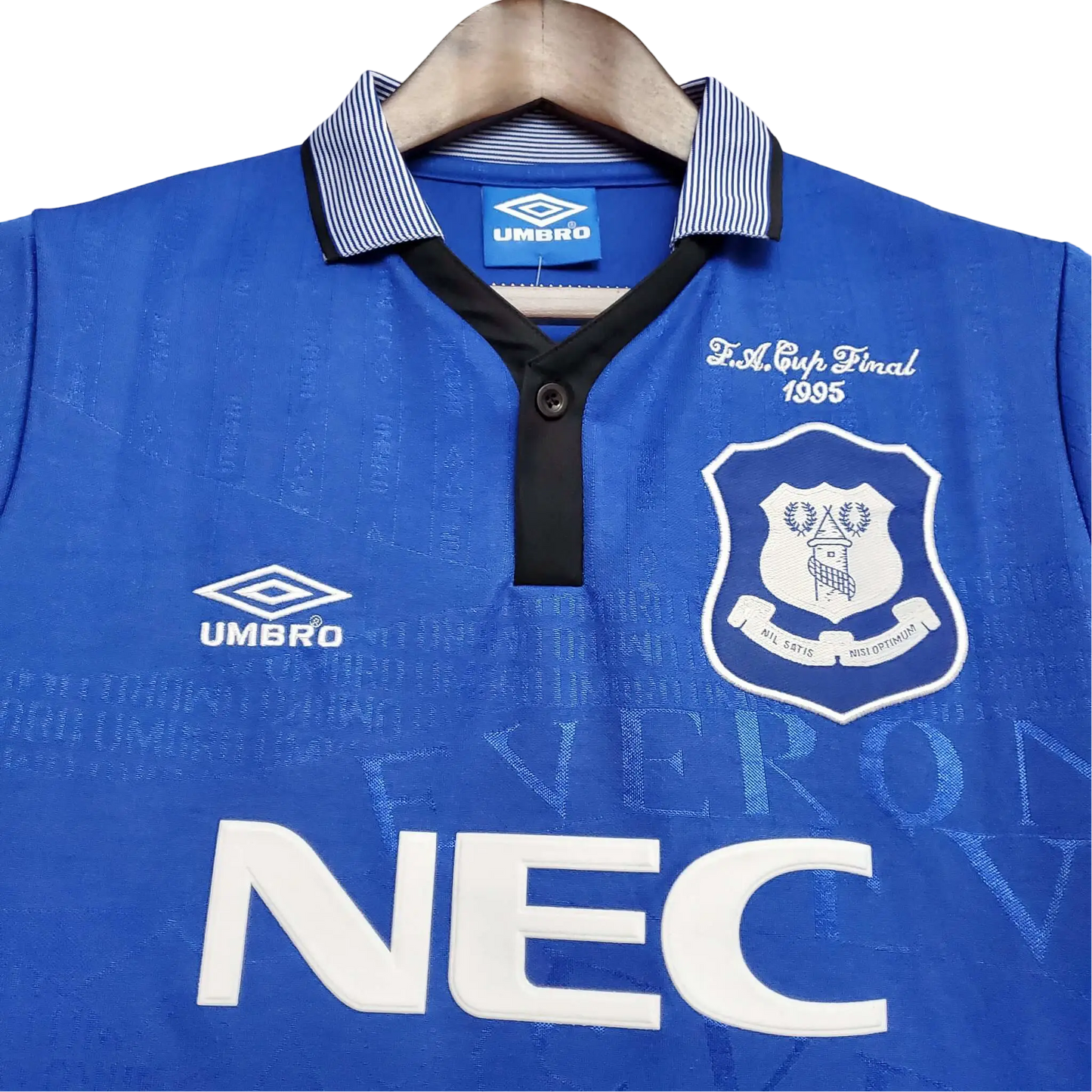 1994/1995 Everton Home FA Cup Final Retro Kit - ClassicKits433