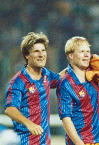 1991/92 FC Barcelona Home Kit - ClassicKits433