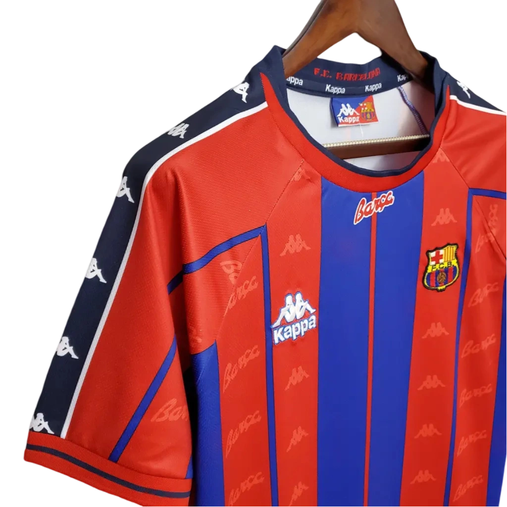 1997/98 FC Barcelona Home Kit - ClassicKits433