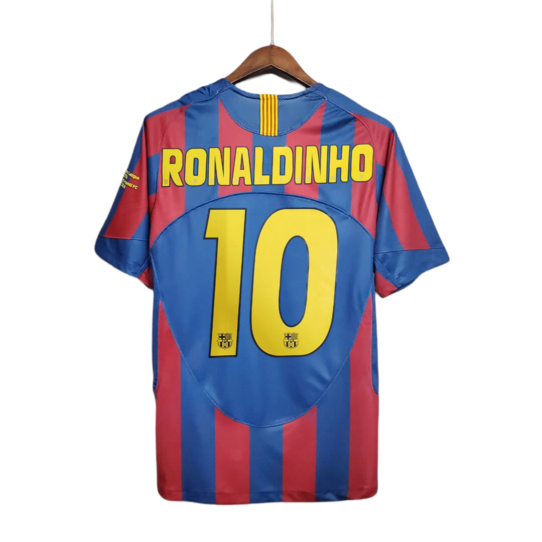 2005/06 FC Barcelona Home Kit - ClassicKits433