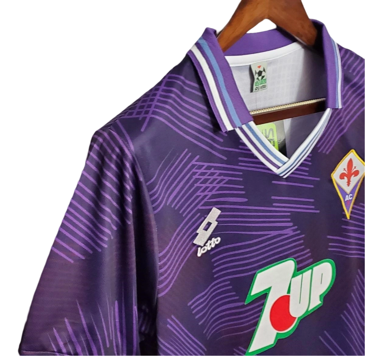 1992/1993 Fiorentina Florence Home Retro Kit - ClassicKits433