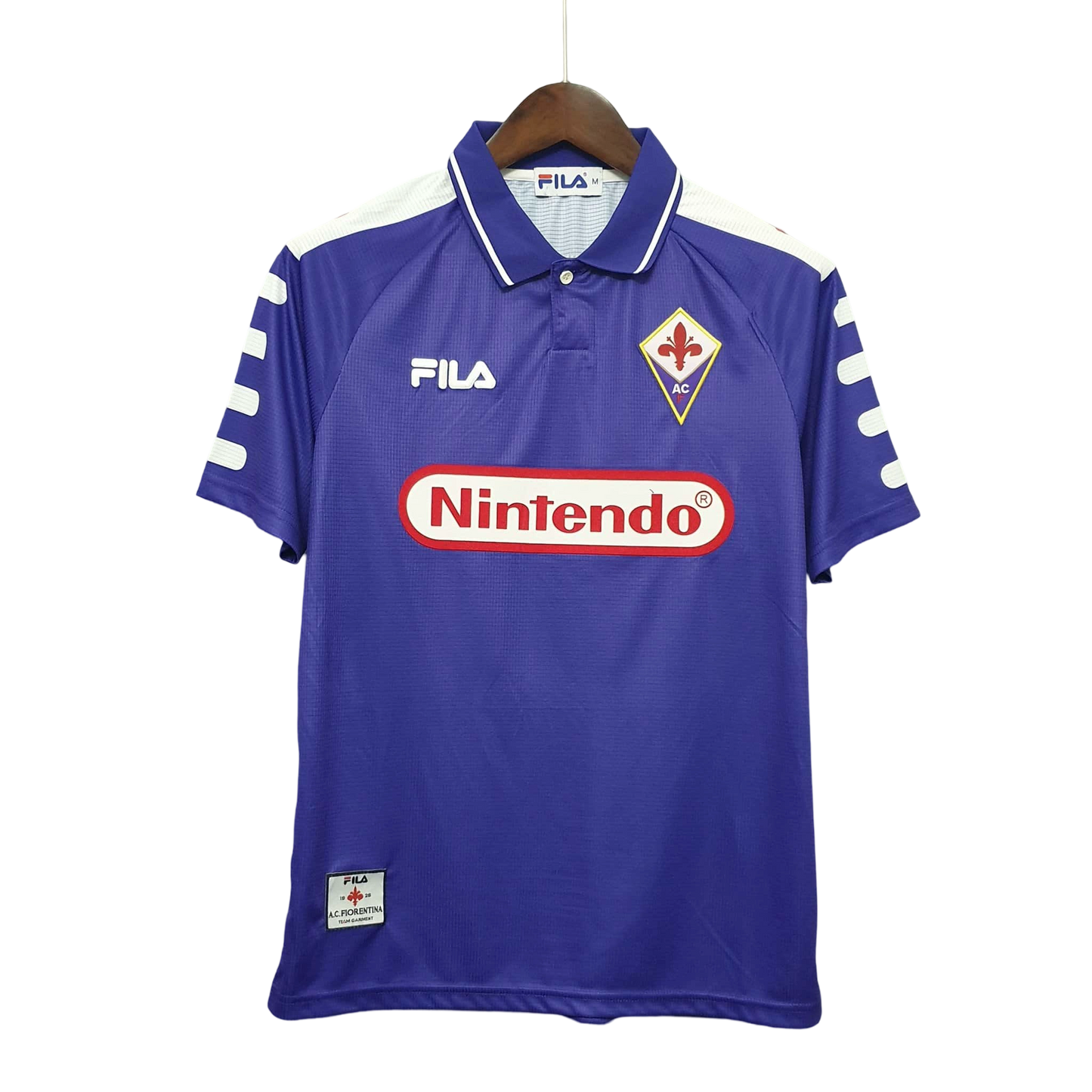 1998/1999 Fiorentina Florence Home Retro Kit - ClassicKits433