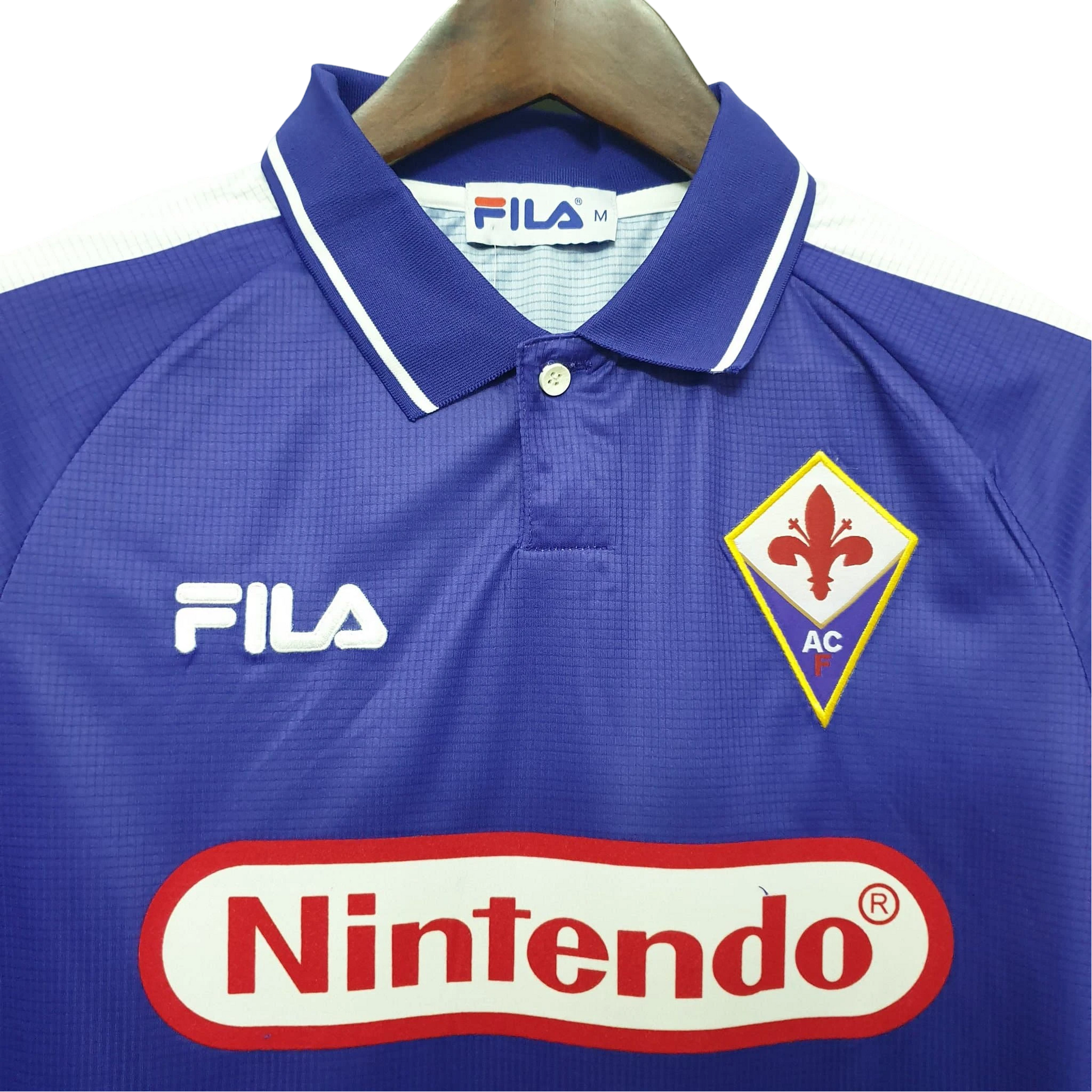 1998/1999 Fiorentina Florence Home Retro Kit - ClassicKits433