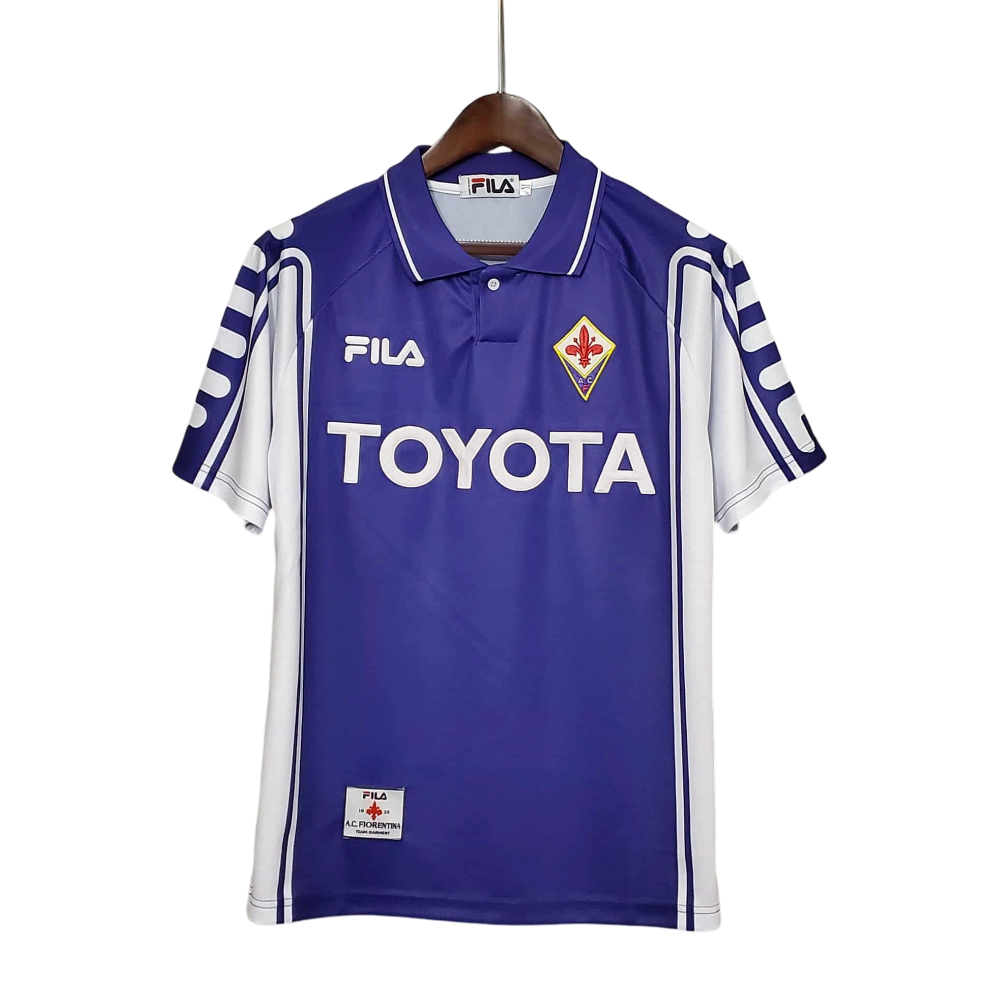 1999/2000 Fiorentina Florence Home Retro Kit - ClassicKits433