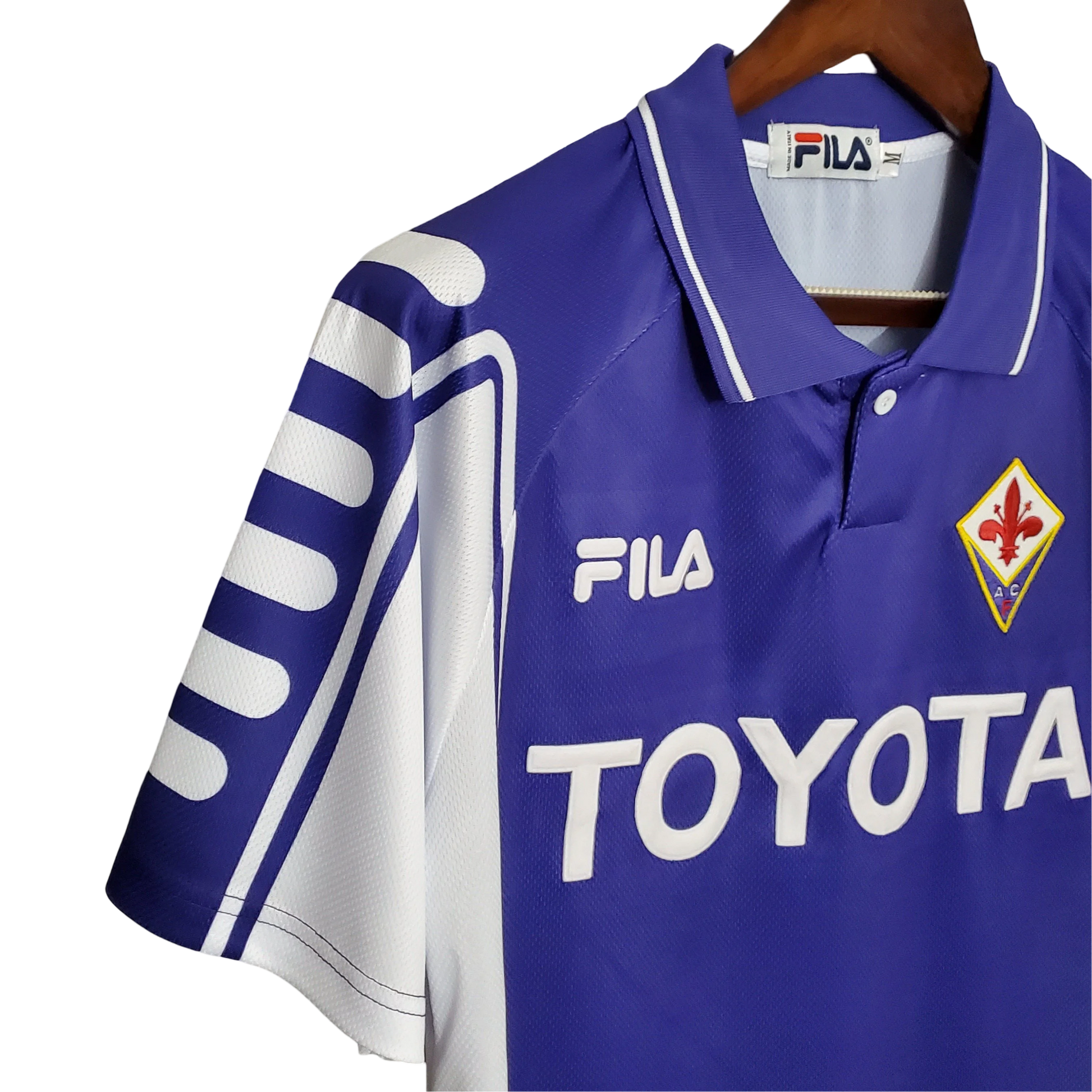 1999/2000 Fiorentina Florence Home Retro Kit - ClassicKits433