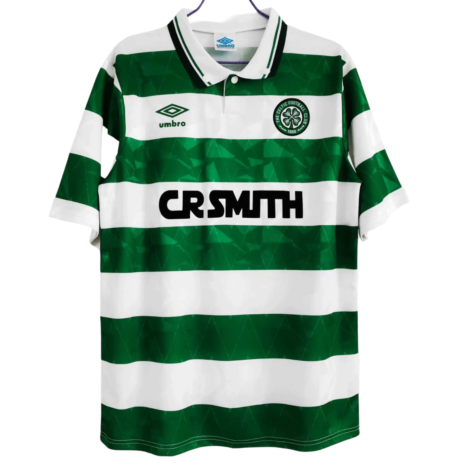 1989/91 Glasgow Celtic Home kit - ClassicKits433