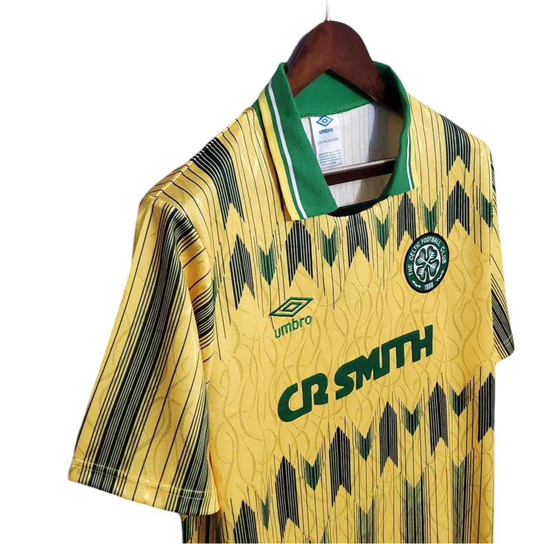 1990/91 Glasgow Celtic Away kit - ClassicKits433