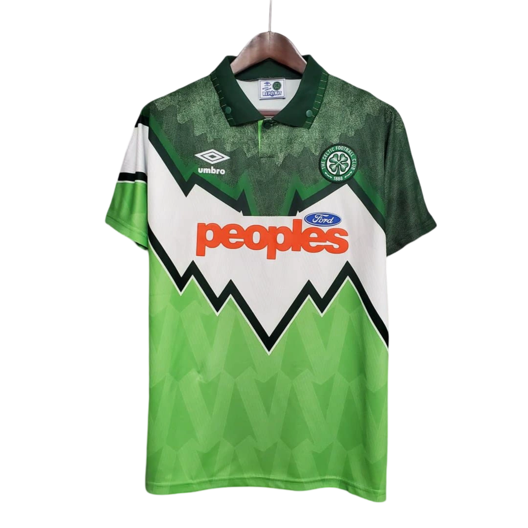 1991/92 Glasgow Celtic Away kit - ClassicKits433