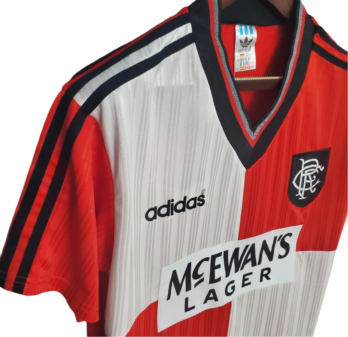 1995/96 Glasgow Rangers Away Kit - ClassicKits433