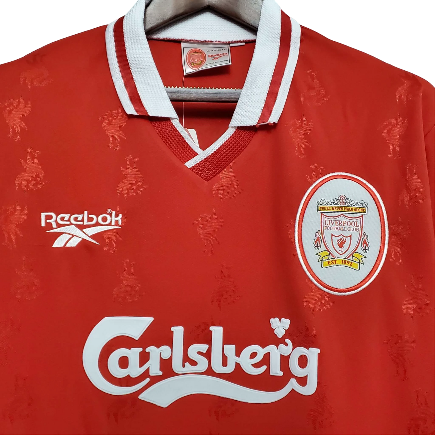 1996/97 Liverpool Home Retro Kit - ClassicKits433