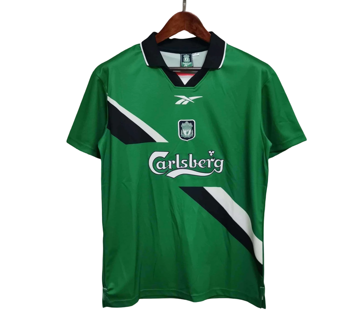 1999/2000 Liverpool Green Away Retro Kit