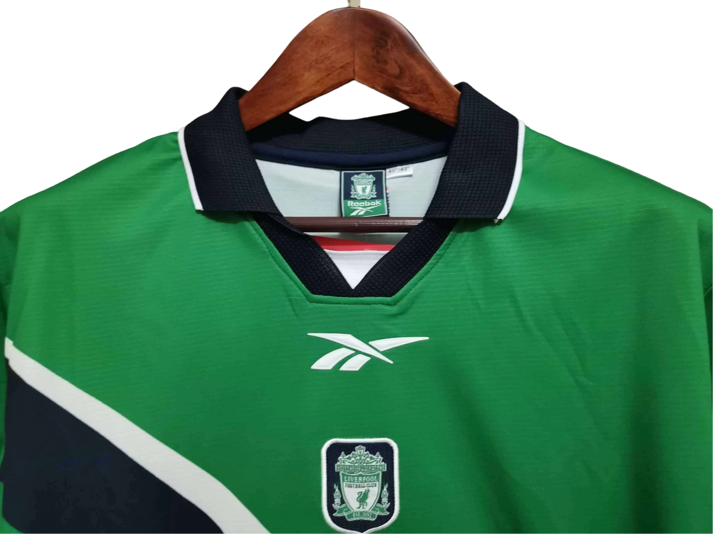 1999/2000 Liverpool Green Away Retro Kit